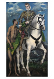 Saint Martin and the Begger, c.1597-99 Posters by El Greco Saint Martin and the Begger, c.1597-99 Posters by El Greco