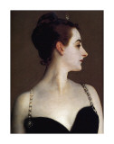 Madame X (detail) Kunstdrucke von John Singer Sargent