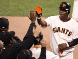 Texas Rangers v San Francisco Giants, Game 1: Edgar Renteria Lámina fotográfica por Christian Petersen Texas Rangers v San Francisco Giants, Game 1: Edgar Renteria Lámina fotográfica por Christian Petersen