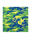 Camouflage, c.1987 (green, blue, yellow) Poster par Andy Warhol