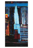 Perfil de Manhattan Póster por Mark Gleberzon