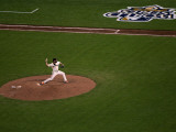 Texas Rangers v San Francisco Giants, Game 1: Brian Wilson Photographie par Doug Pensinger