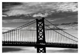 Benjamin Franklin Bridge Posters by Erin Clark