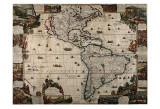 North and South America Prints