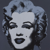 Marilyn Monroe, 1967 (black) Poster par Andy Warhol