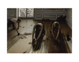 Gustave Caillebotte - The Floor Scrapers, c.1875 - Art Print