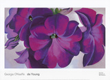 Petunias, c.1925 Poster par Georgia O'Keeffe