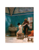 The Bath, ca. c.1880-1885 Art par Jean-Leon Gerome