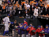 Texas Rangers v San Francisco Giants, Game 1: Ian Kinsler Photographic Print by Christian Petersen