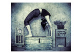 Urdhva Dhanurasana Posters av Janik