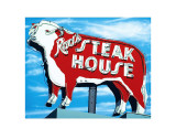 Rod's Steakhouse Affiches par Anthony Ross