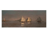 Gloucester, Mackerel Fleet at Dawn, c.1884 Art par Winslow Homer