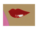 Page from Lips Book, c. 1975 Kunst af Andy Warhol Page from Lips Book, c. 1975 Kunst af Andy Warhol