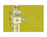 Lunastrella Robot No. 1 Poster af John Golden