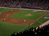 Texas Rangers v San Francisco Giants, Game 1: The San Francisco Giants play the Texas Rangers Photographie par Doug Pensinger