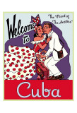 Welcome to Cuba Poster