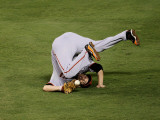 San Francisco Giants v Texas Rangers, Game 4: Freddy Sanchez Photographic Print by Stephen Dunn