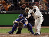 Texas Rangers v San Francisco Giants, Game 2: Juan Uribe Photographic Print by Jody Miller