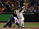 Texas Rangers v San Francisco Giants, Game 2: Juan Uribe Photographic Print by Jody Miller
