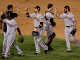 San Francisco Giants v Texas Rangers, Game 4 Photographic Print by Stephen Dunn