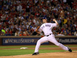 Texas Rangers v. San Francisco Giants, Game 5:  Cliff Lee Photographic Print by Ronald Martinez