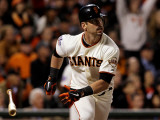 Texas Rangers v San Francisco Giants, Game 2: Aaron Rowand Photographie par Justin Sullivan