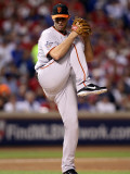 San Francisco Giants v Texas Rangers, Game 4: Madison Bumgarner Photographic Print by Christian Petersen