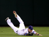 San Francisco Giants v Texas Rangers, Game 4: Josh Hamilton Photographic Print by Christian Petersen