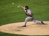 San Francisco Giants v Texas Rangers, Game 4: Brian Wilson Photographic Print by Stephen Dunn
