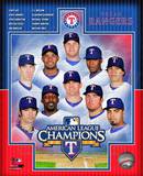 Texas Rangers 2010 American League Champions Composite Photographie