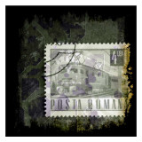 Train Stamp II Art by Jean-François Dupuis