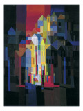 Town by Night Affiches par Ton Schulten