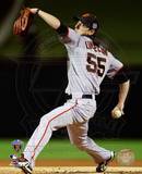 Tim Lincecum Game Five of the 2010 World Series Action Photo