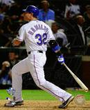 Josh Hamilton Game Three of the 2010 World Series Home Run Photo