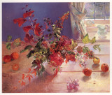 Honeysuckle and Berries Posters par Timothy Easton