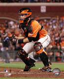 Buster Posey 2010 Action Photo