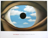The False Mirror Plakat autor Rene Magritte The False Mirror Plakat autor Rene Magritte