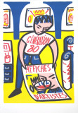Affiche D'artiste Trykk-samleobjekter av Francois Boisrond