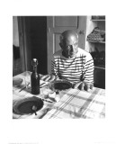 Les Pains de Picasso, Vallauris 1952 Affiches par Robert Doisneau