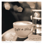 Café, St. Germain des Pres Affiches par Alan Blaustein