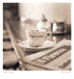 Caffe, Firenze Affiche par Alan Blaustein