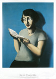 Die Fugsame Leserin/ La Lectrice soumise Collectable Print by Rene Magritte