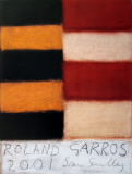 Roland Garros Collectable Print por Sean Scully