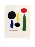 Illustrated Poems-”Parler Seul” Collectable Print by Joan Miró