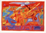 The Crow Indians of North America Affiches par Sue Williams