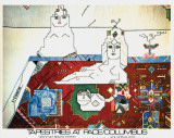Tapis persan Collectable Print par Saul Steinberg