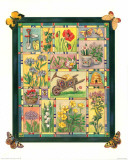 Le Jardin aux Papillons I Prints by C. Meredith