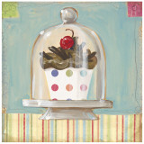 One Chocolate Cupcake Prints by K. Tobin