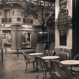 Café, Montmartre Plakater av Alan Blaustein Café, Montmartre Plakater av Alan Blaustein