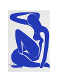 Blue Nude I Silketrykk av Henri Matisse Blue Nude I Silketrykk av Henri Matisse